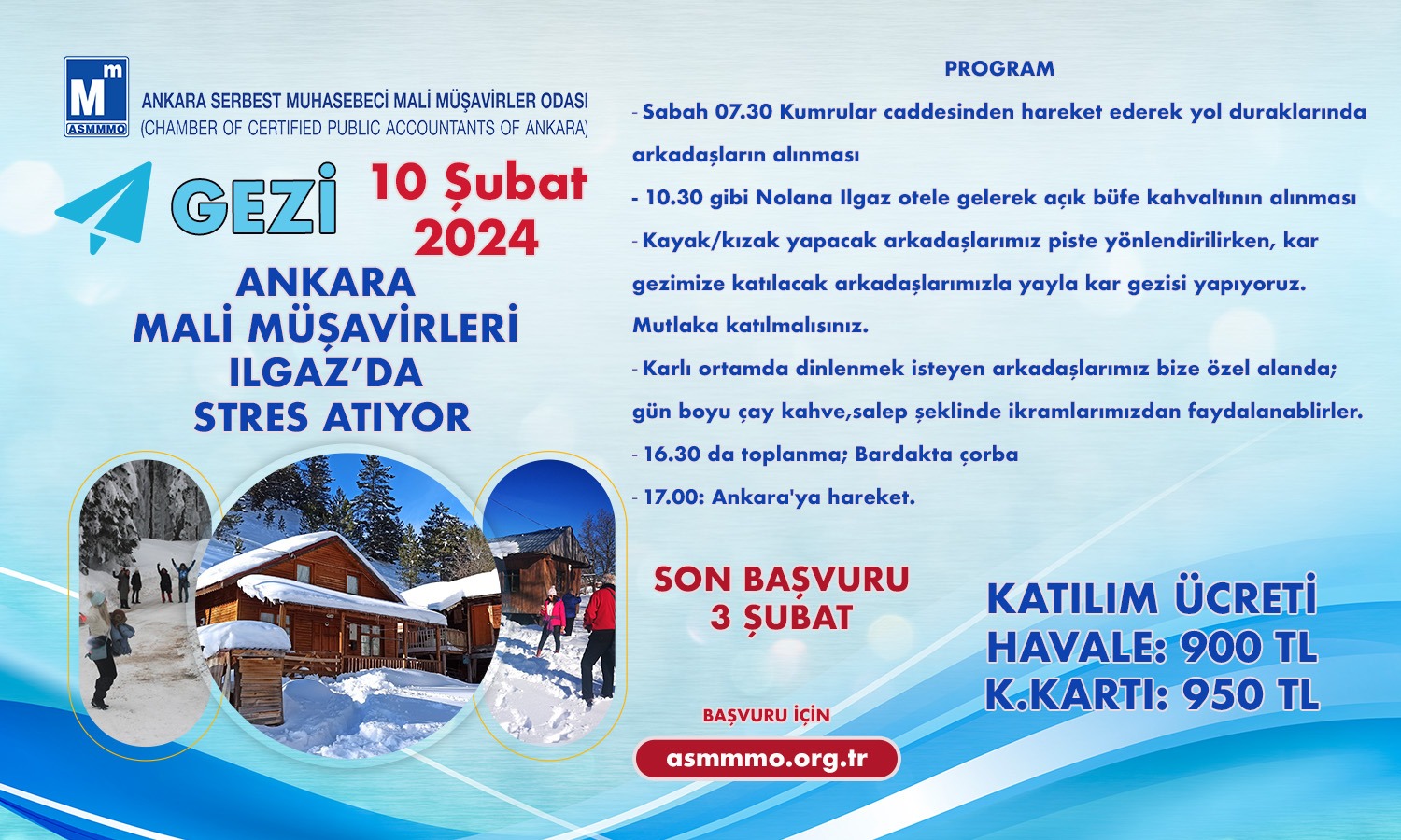 Ankara Mali Müşavirleri Ilgaz'da Stres Atıyor