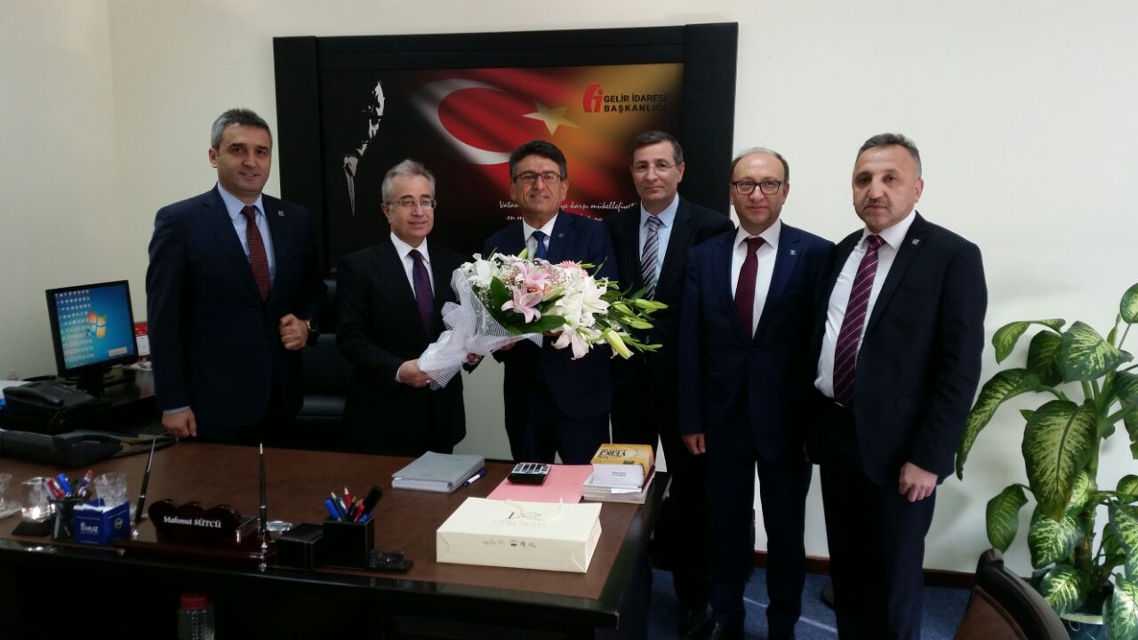 Gelir İdaresi Başkan Yardımcısı ve Ankara Vergi Dairesi Başkanı Mahmut SÜTÇÜ Ziyareti