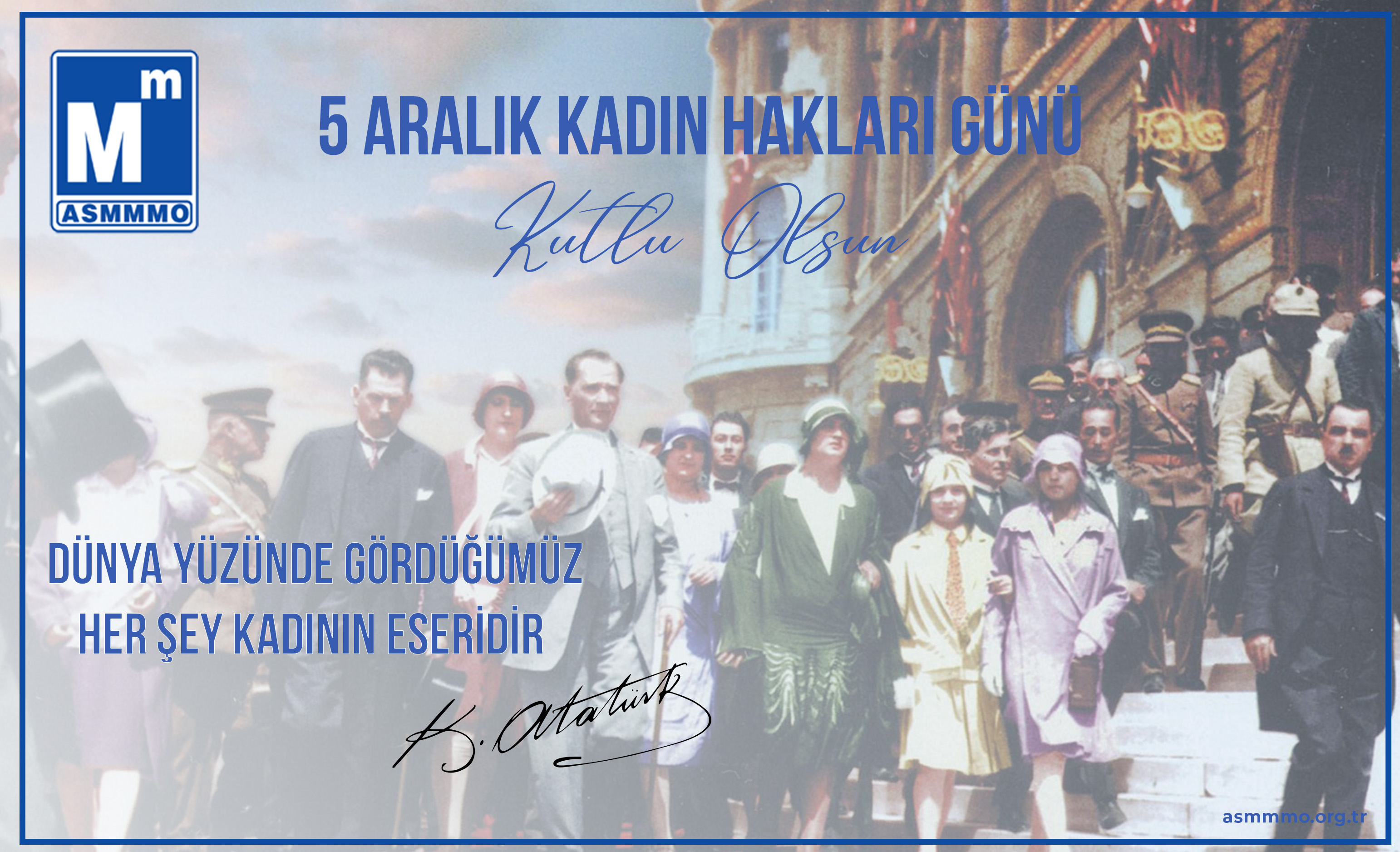 5 Aralık Kadın Hakları Günü Kutlu Olsun
