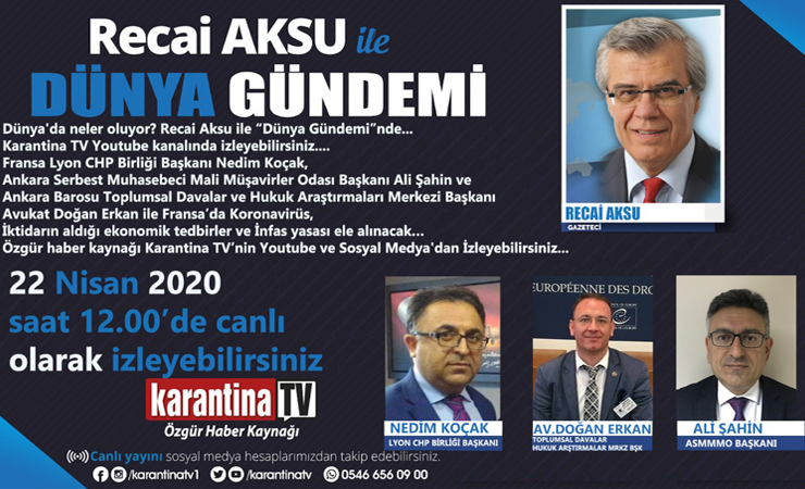 Recai Aksu ile Dünya Gündemi Programı