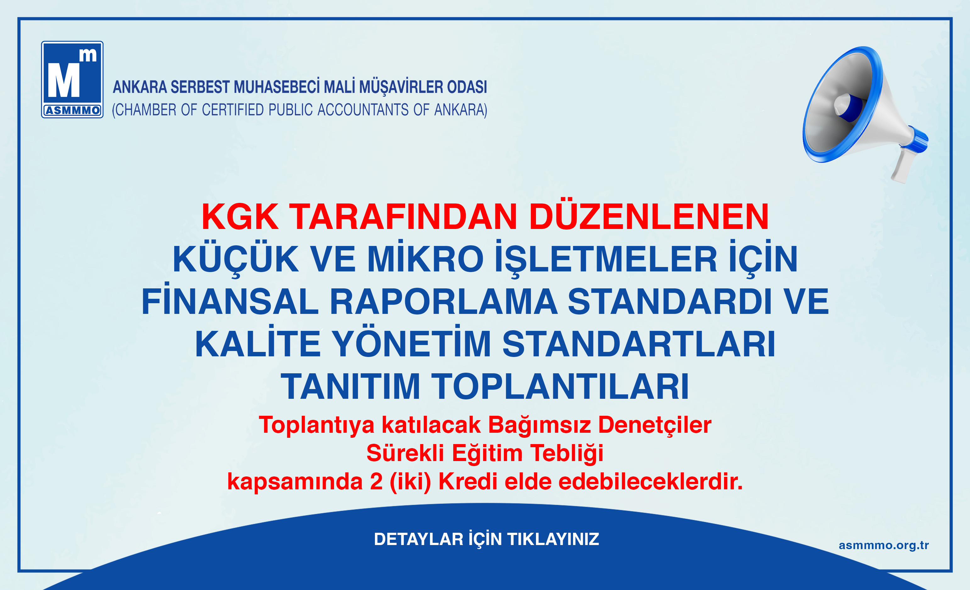 KGK Tarafından Düzenlenen Tanıtım Toplantıları
