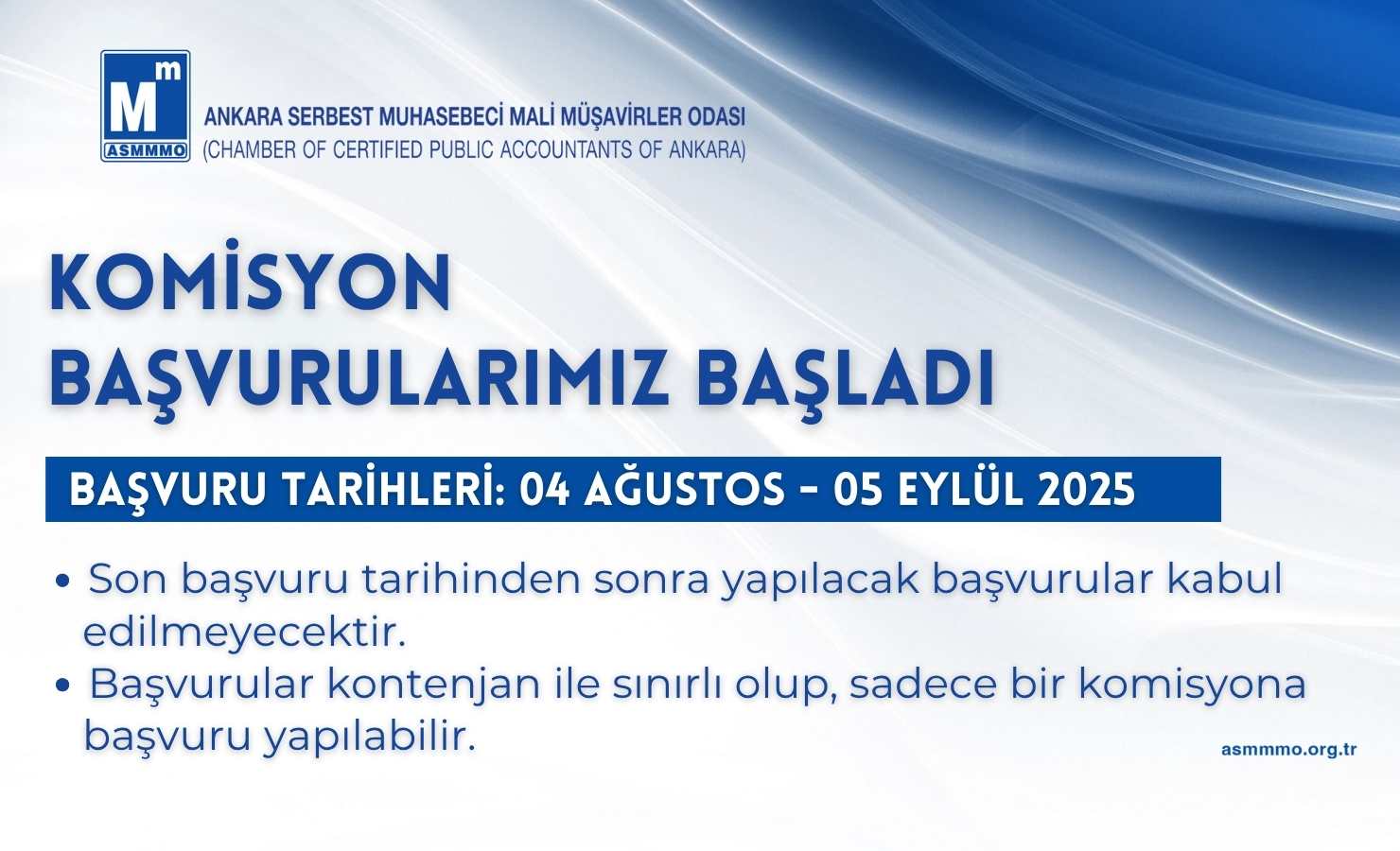 BAŞVURU İÇİN TIKLAYINIZ