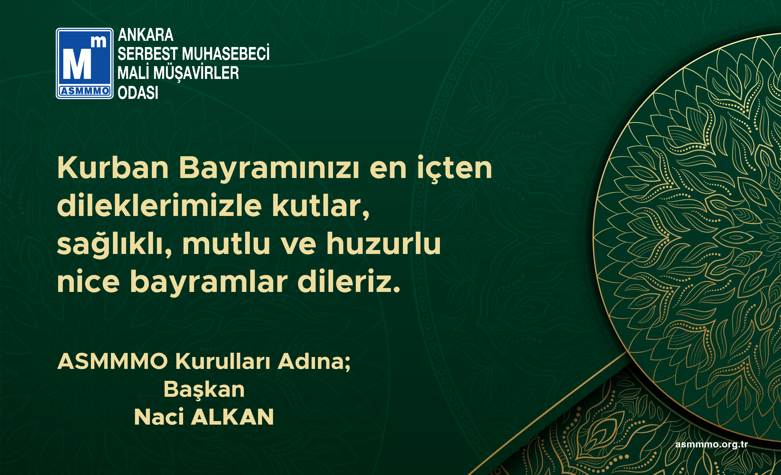 Kurban Bayramınız Kutlu Olsun