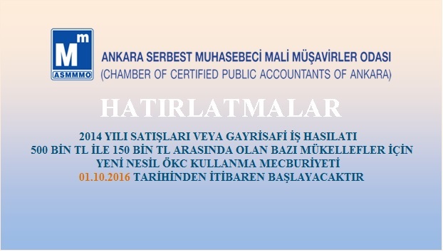 YENİ NESİL ÖKC KULLANMA MECBURİYETİ