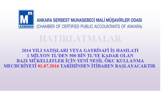 YENİ NESİL ÖKC KULLANMA MECBURİYETİ