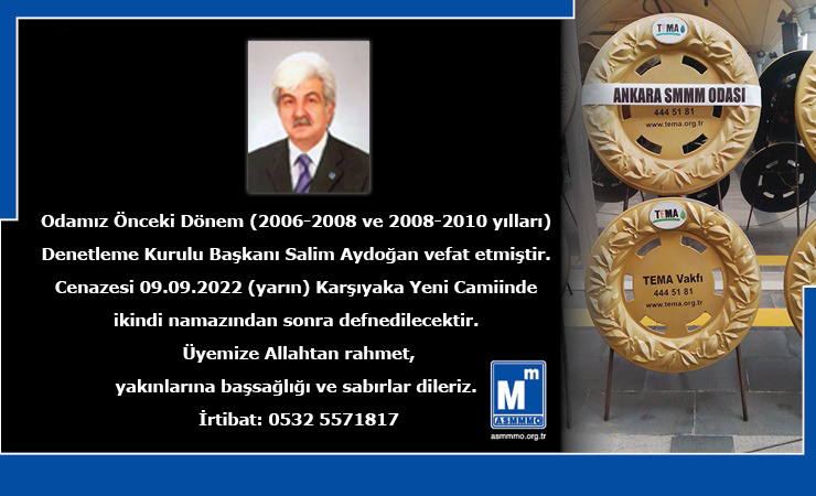 VEFAT ÜZGÜNÜZ