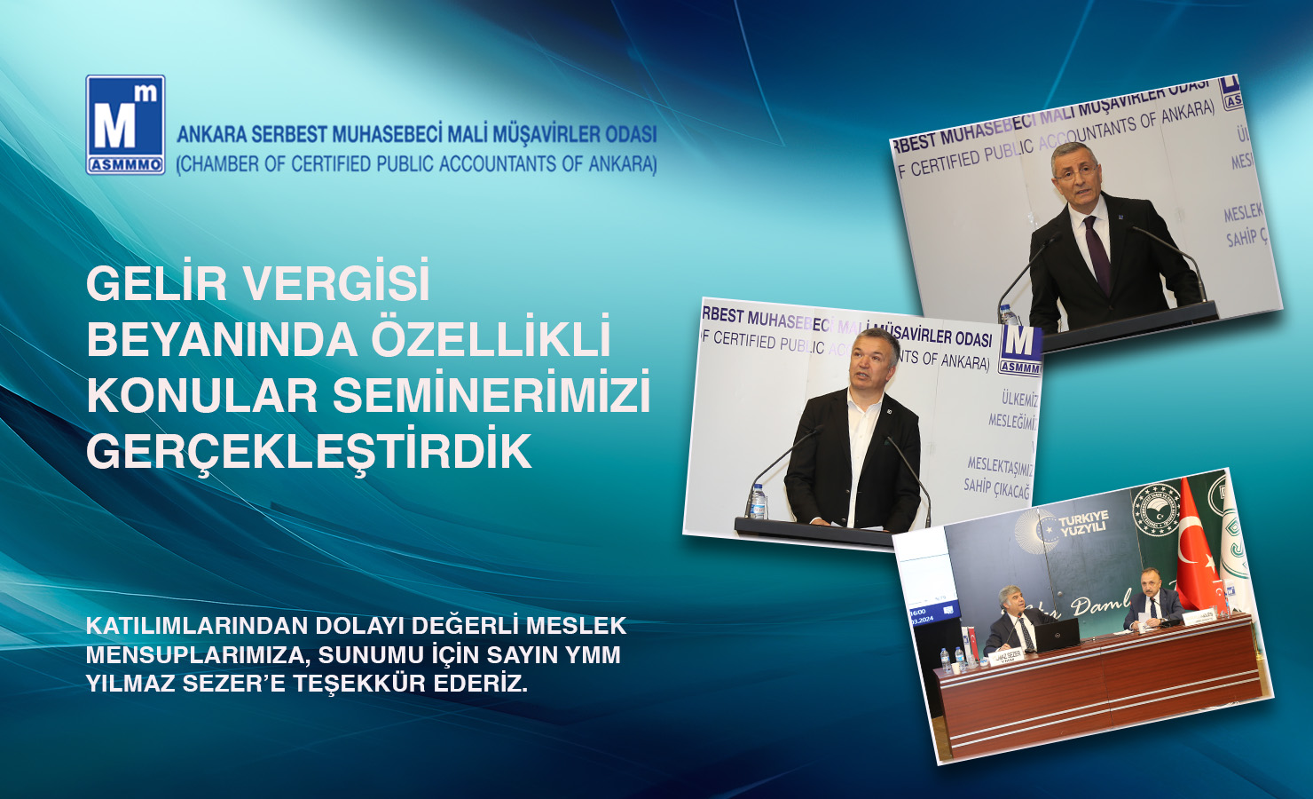 Gelir Vergisi Beyanında Özellikli Konular Seminerimizi Gerçekleştirdik