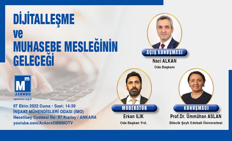 CANLI YAYIN - Seminer: Dijitalleşme ve Muhasebe Mesleğinin Geleceği