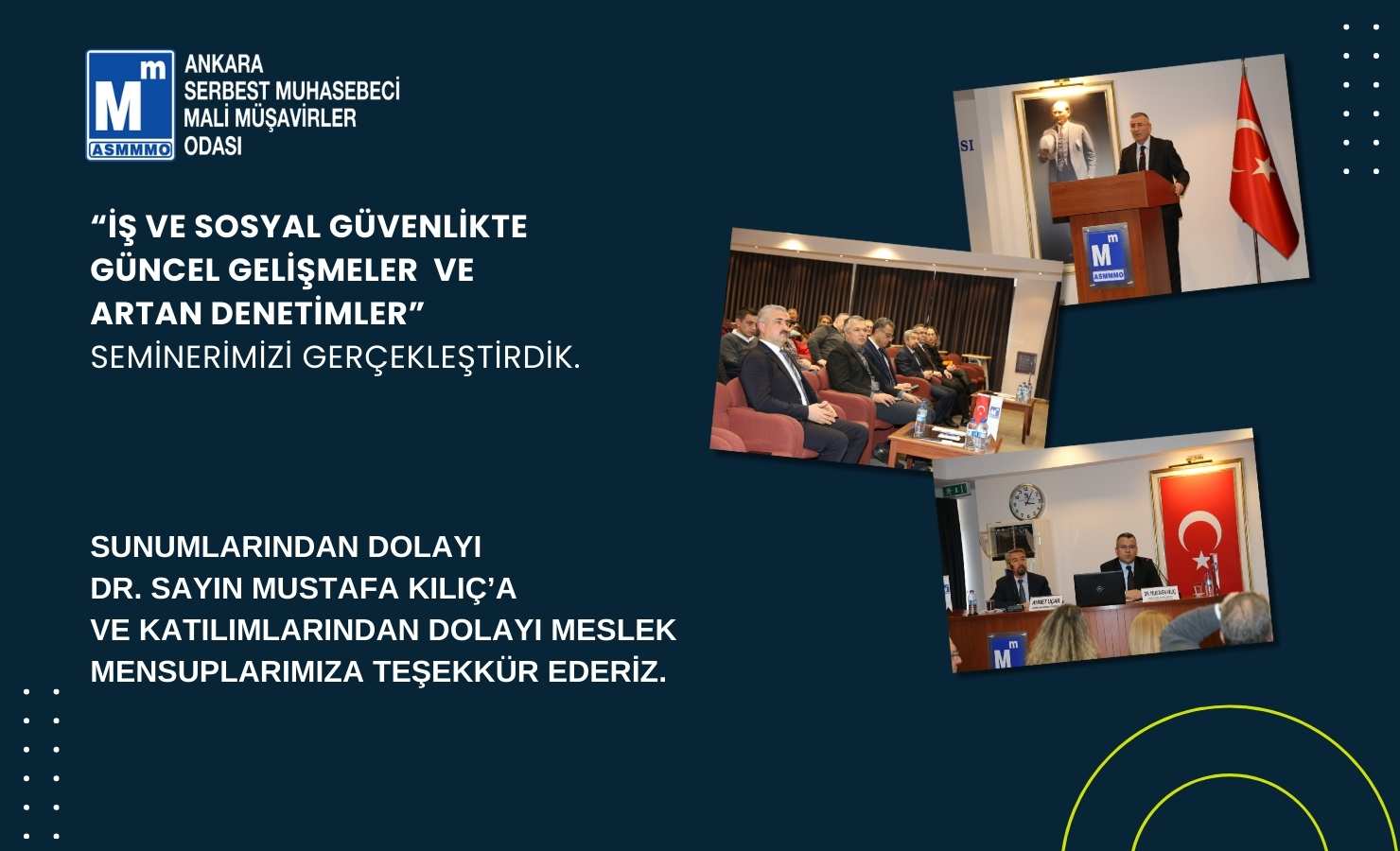 Seminerimiz Tamamlandı
