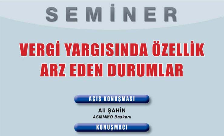 Seminer Kayıdı (KGK 1 Kredi, SÜRGEM 2 Kredi)