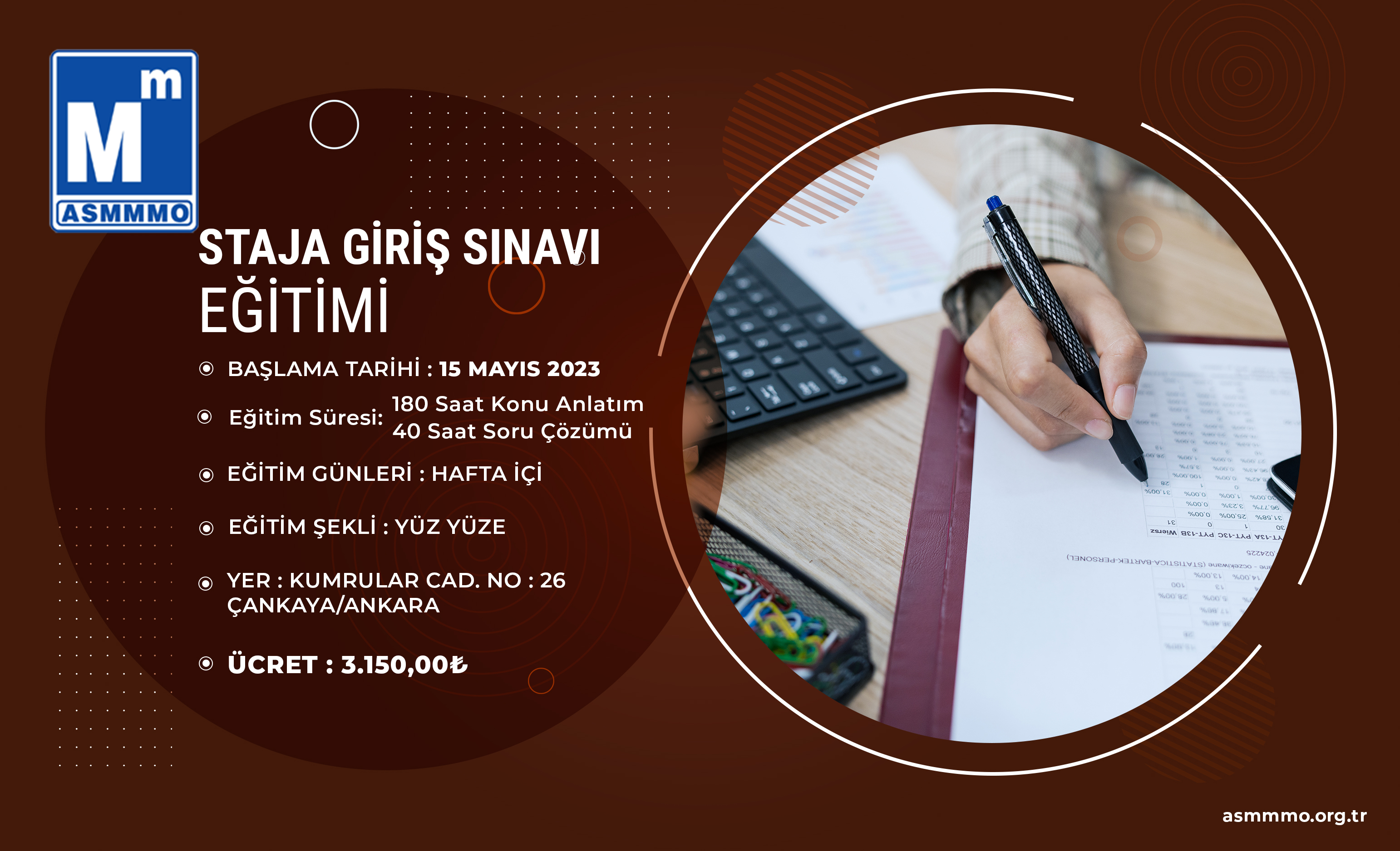 Staja Giriş Sınavı Eğitimi