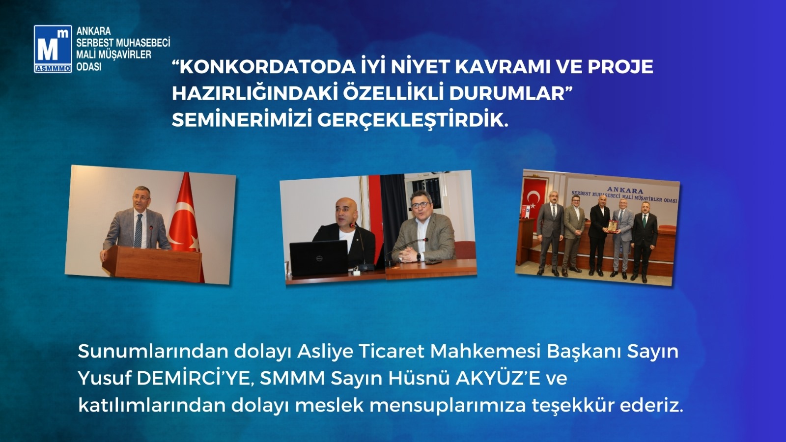 Seminerimizi Gerçekleştirdik