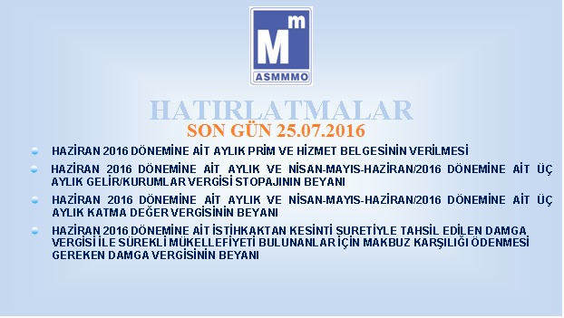 SON GÜN 25.07.2016
