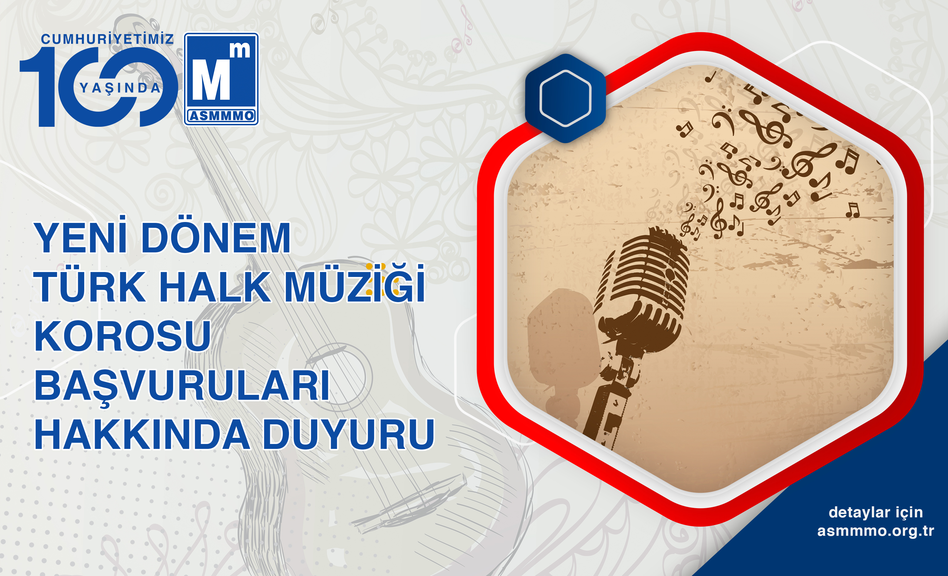 Yeni Dönem Türk Halk Müziği Korosu Başvuruları Hakkında Duyuru