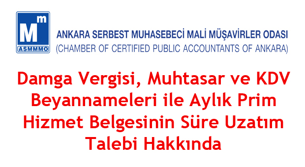 Süre Uzatımı Talebi Hakkında