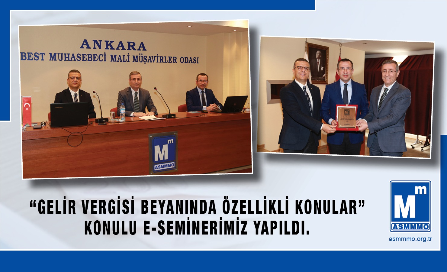 "Gelir Vergisi Beyanında Özellikli Konular" Konulu e-Seminerimiz Yapıldı.