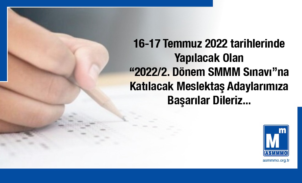 Tüm Meslektaş Adaylarımıza Başarılar Dileriz.