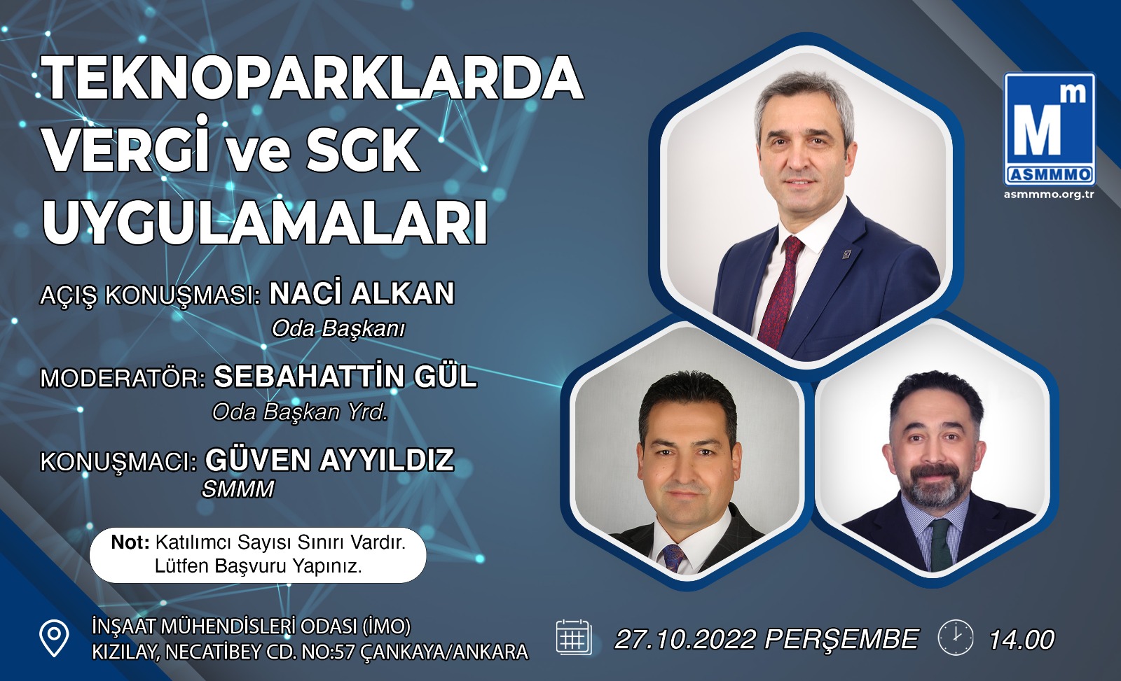 Teknoparklarda Vergi ve SGK Uygulamaları Semineri