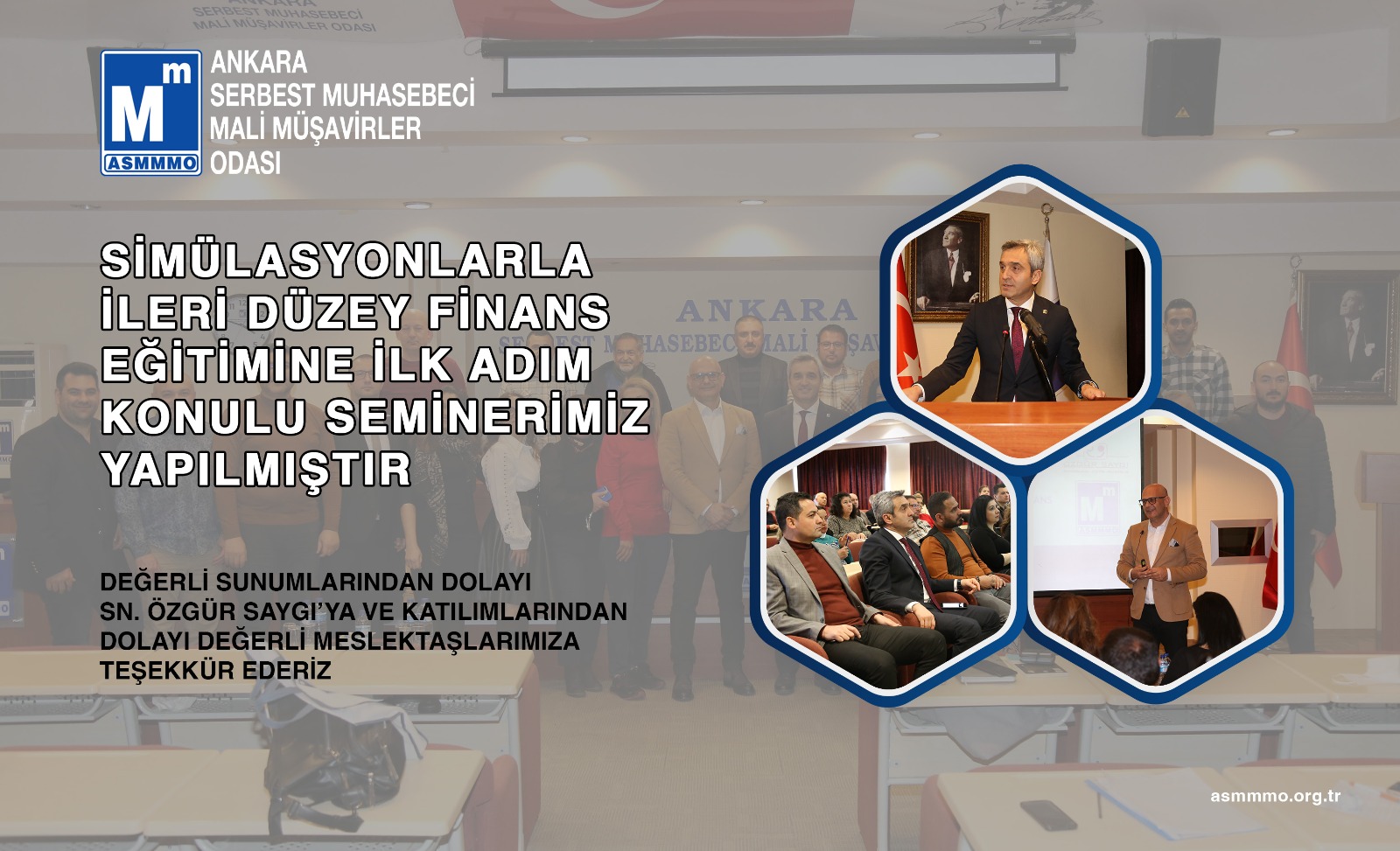 Simülasyonlarla İleri Düzey Finans Eğitimine İlk Adım Konulu Seminerimiz Yapıldı.