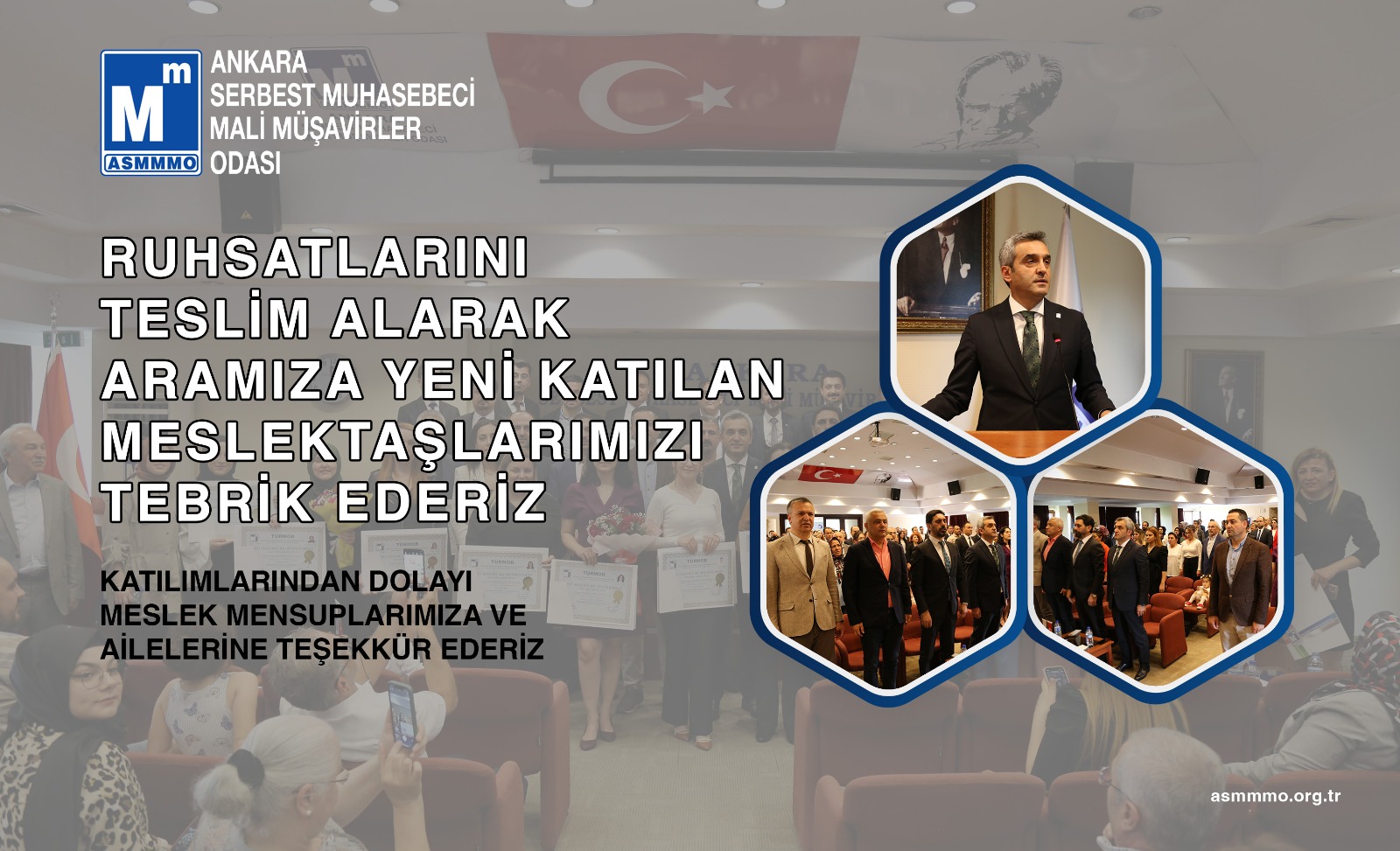 Ruhsatlarını Teslim Alarak Aramıza Yeni Katılan Meslektaşlarımızı Tebrik Ederiz.