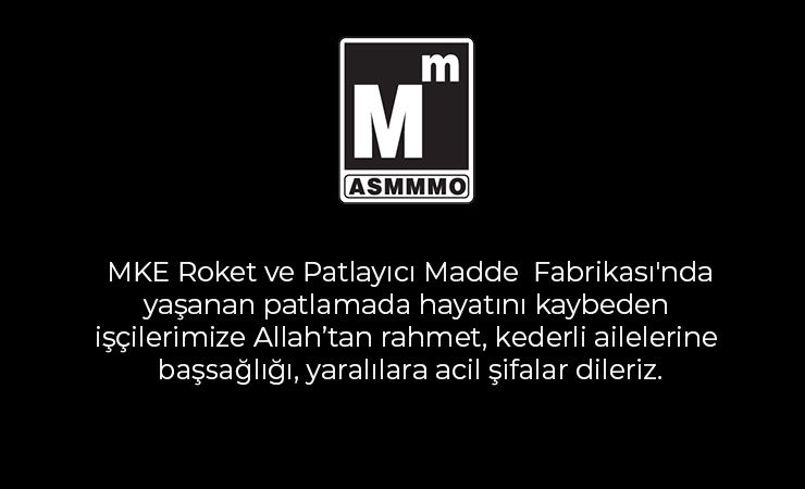 Patlamada Hayatını Kaybedenlere Başsağlığı Dileriz.