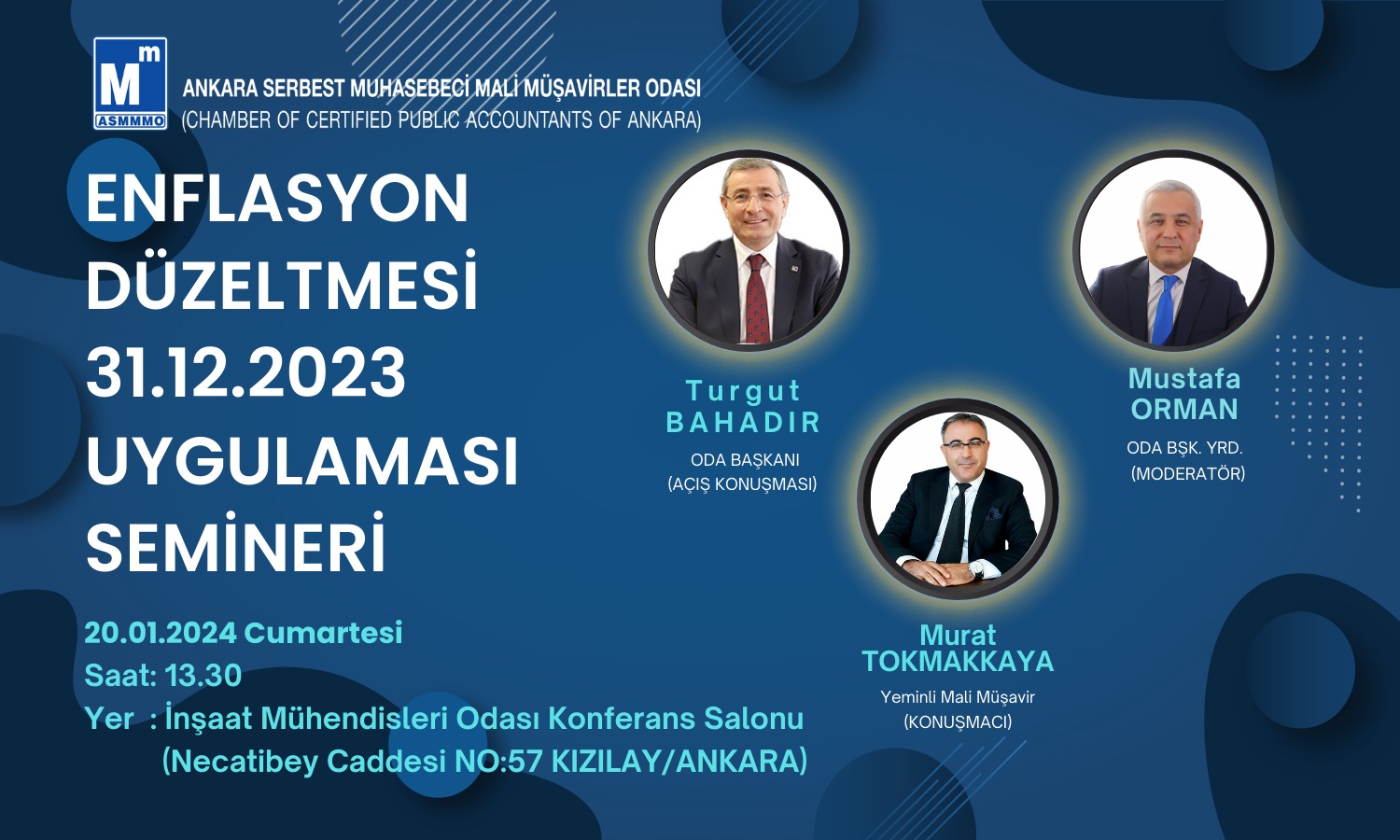 Enflasyon Düzeltmesi 31.12.2023 Uygulaması Semineri