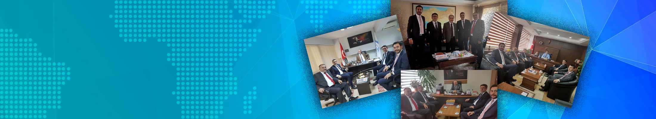 Elmadağ İlçesi Kaymakamı Turgay ÜNSAL, Belediye Başkanı Gazi ŞAHİN, Vergi Dairesi Müdürü Sebahattin GÜNGÖR ve SGK Merkez Müdürü Hüseyin BENLİ Ziyareti
