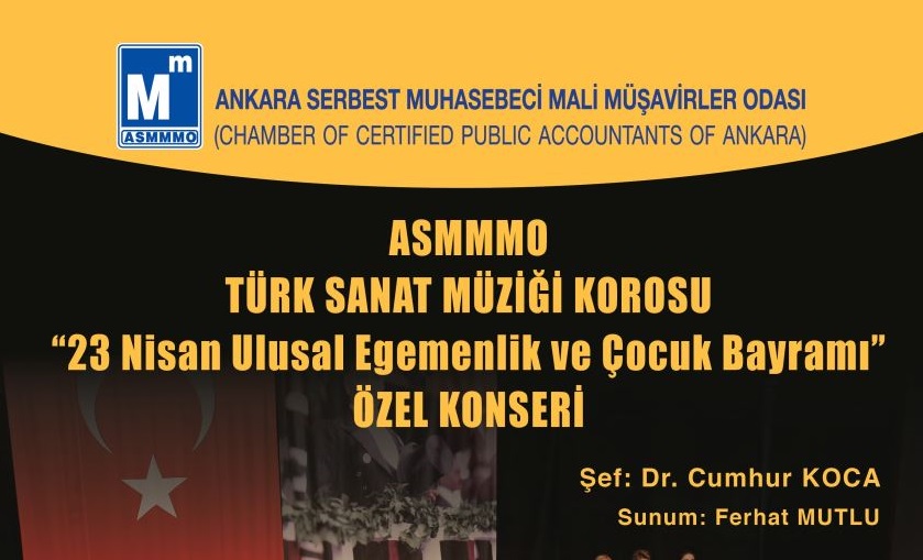 ASMMMO TÜRK SANAT MÜZİĞİ KOROSU 23 NİSAN KONSERİ