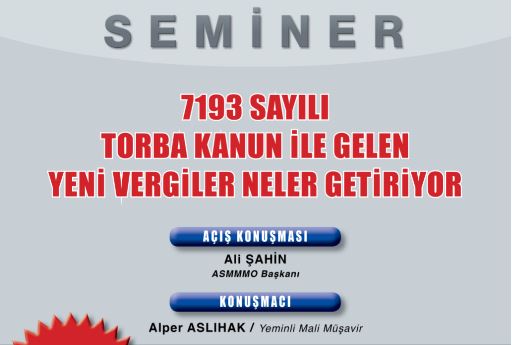 7193 Sayılı Torba Kanun İle Gelen Yeni Vergiler Neler Getiriyor