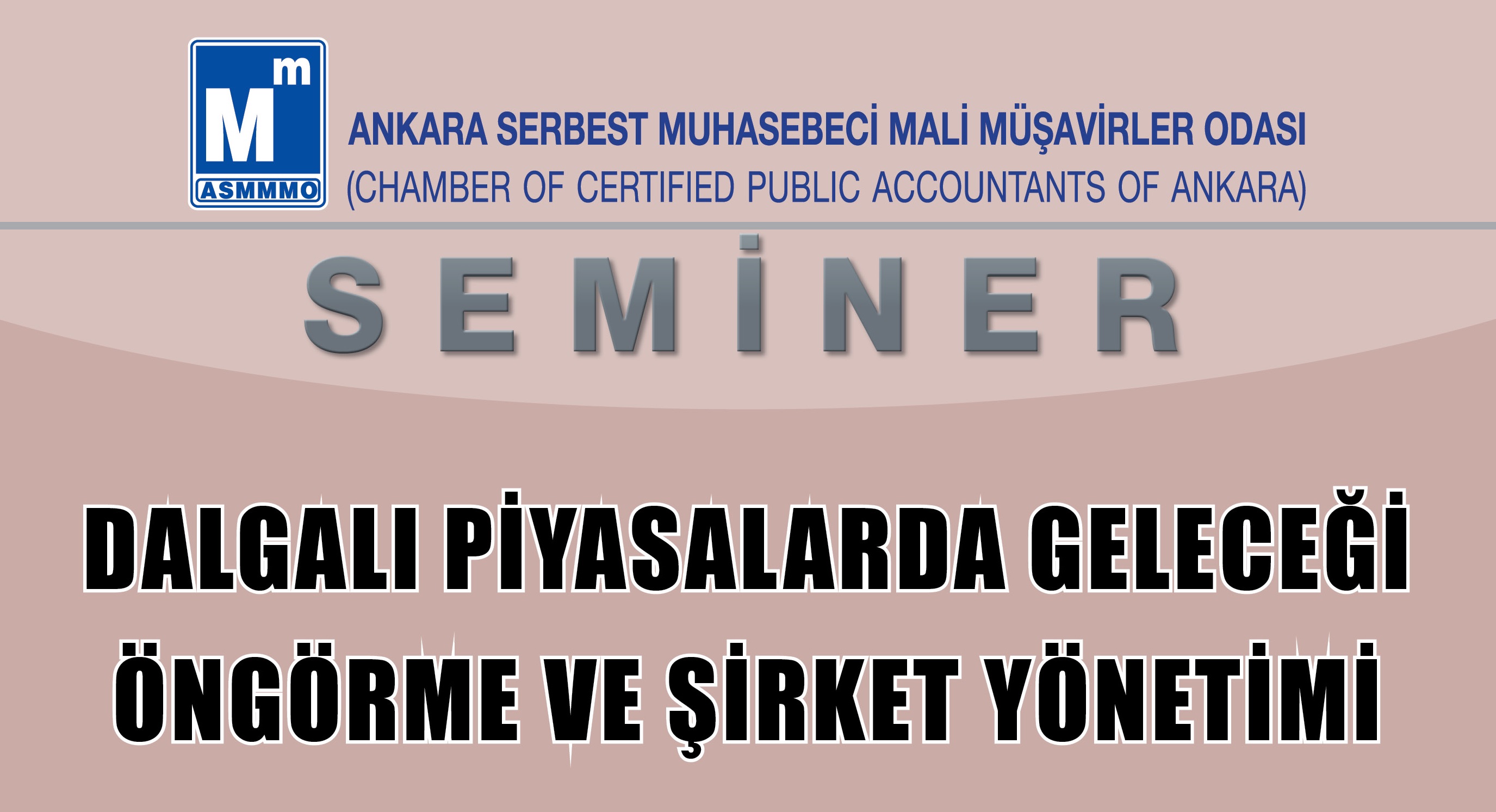 DALGALI PİYASALARDA GELECEĞİ ÖNGÖRME ve ŞİRKET YÖNETİMİ