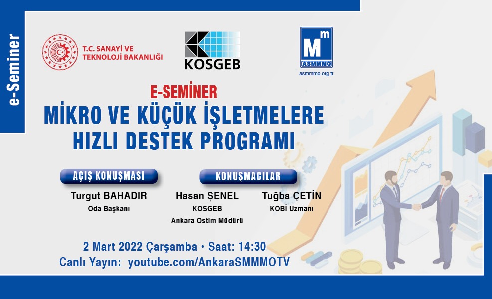 e-Seminer : Mikro ve Küçük İşletmelere Hızlı Destek Programı