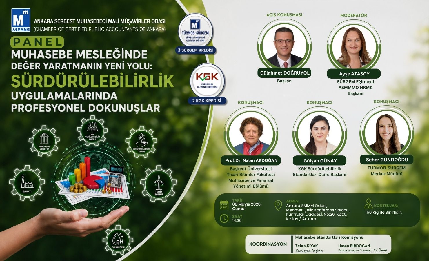 MUHASEBE MESLEĞİNDE DEĞER YARATMANIN YENİ YOLU SÜRDÜRÜLEBİLİRLİK UYGULAMALARINDA DOKUNUŞLAR
