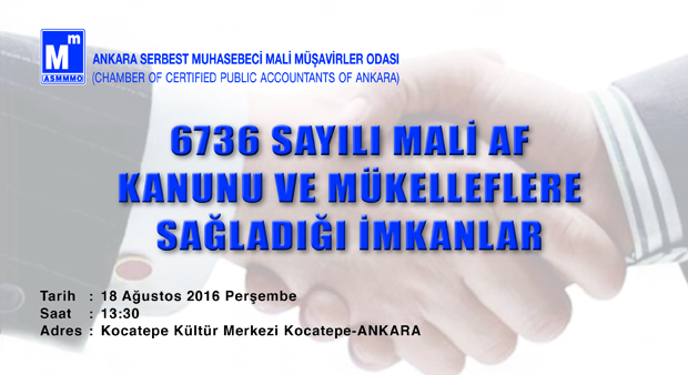 6736 Sayılı Mali Af Kanunu ve Mükelleflere Sağladığı İmkanlar