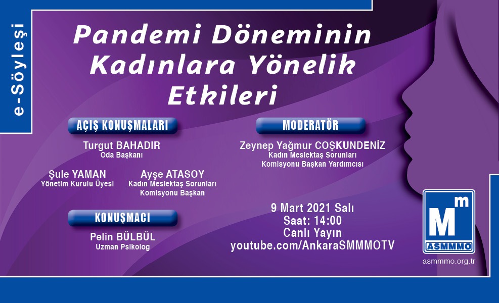 e-Söyleşi | Pandemi Döneminin Kadınlara Yönelik Etkileri
