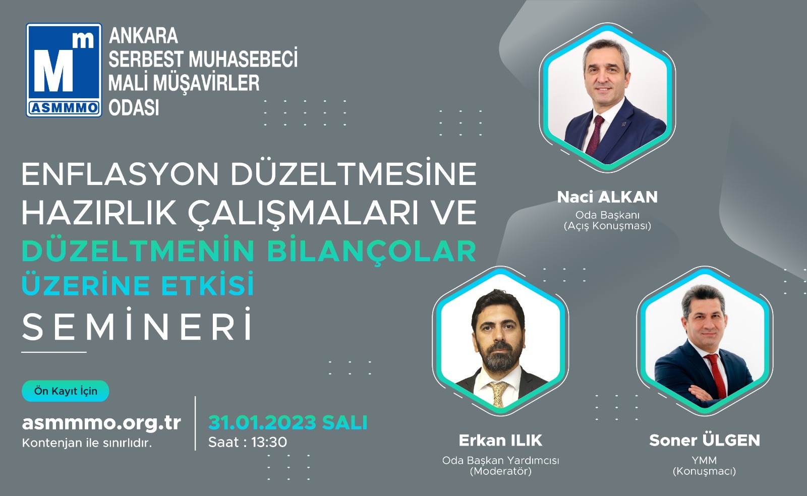 Enflasyon Düzeltmesine Hazırlık Çalışmaları ve Düzeltmenin Bilançolar Üzerine Etkisi Semineri